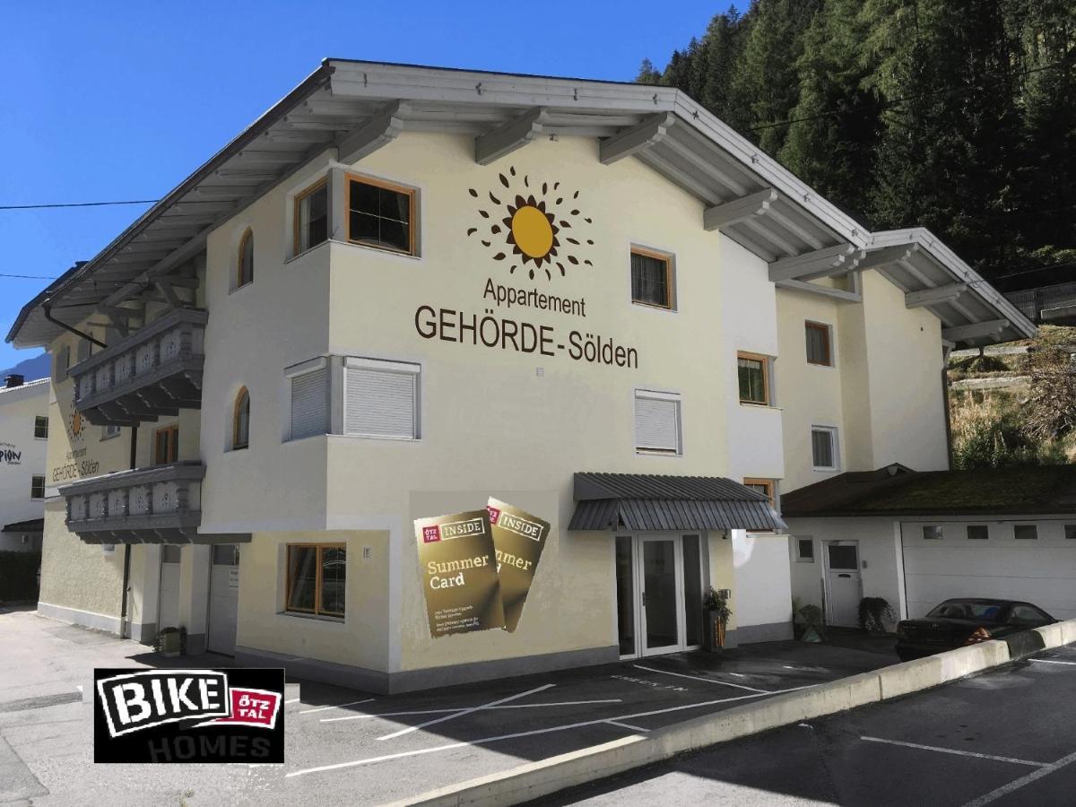 Appartement Gehoerde-Soelden Inklusive Summercard Dış mekan fotoğraf